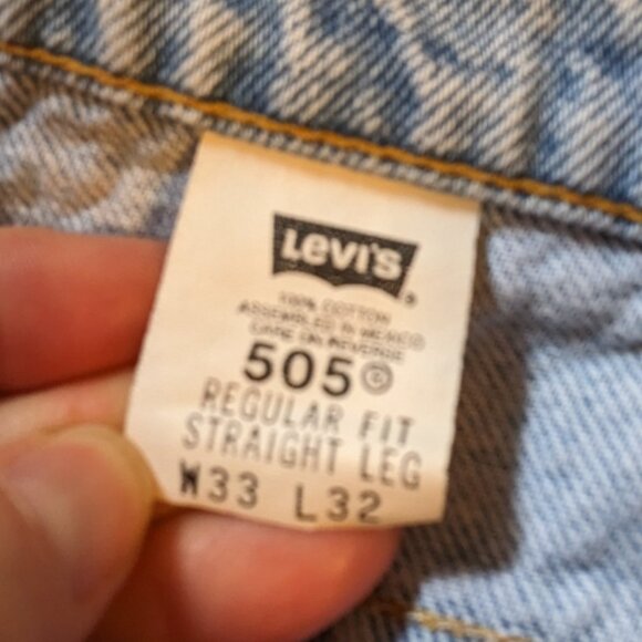Levi's 505 Light Blue - Picture 2 of 5